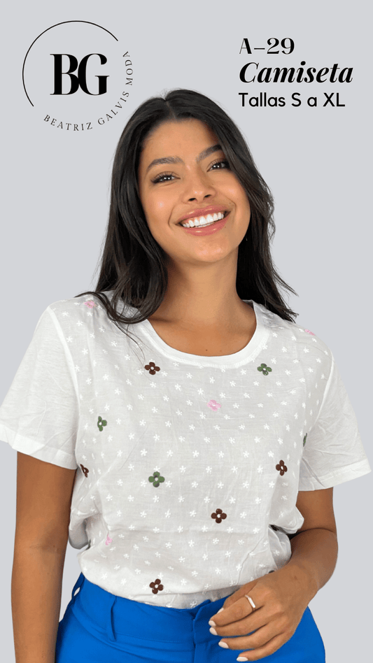 Camiseta de mujer manga corta