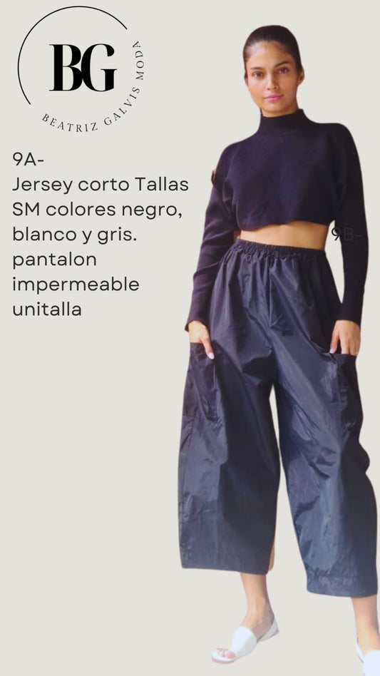 Jersey corto negro