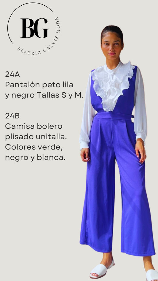 Pantalón Peto lila